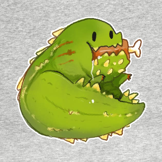 Deviljho chibi - monster hunter by linkitty